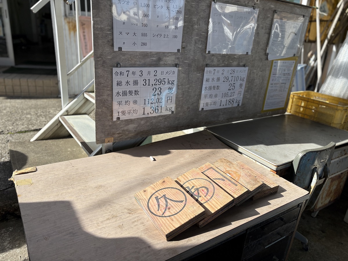 以前の下ノ加江の入札